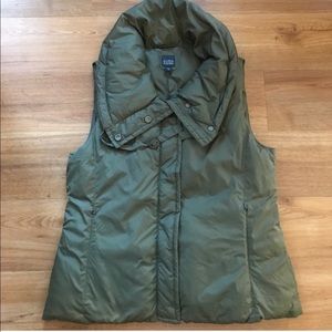 Eileen Fisher Collar Puffer Vest